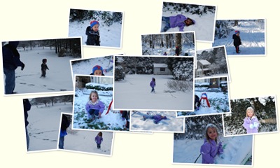 View Playing in the snow 2009