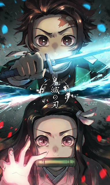 Papel de parede da Nezuko Kamado do anime Kimetsu no Yaiba | wallpaper da Nezuko Kamado em HD