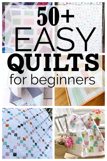 collage of easy quilts