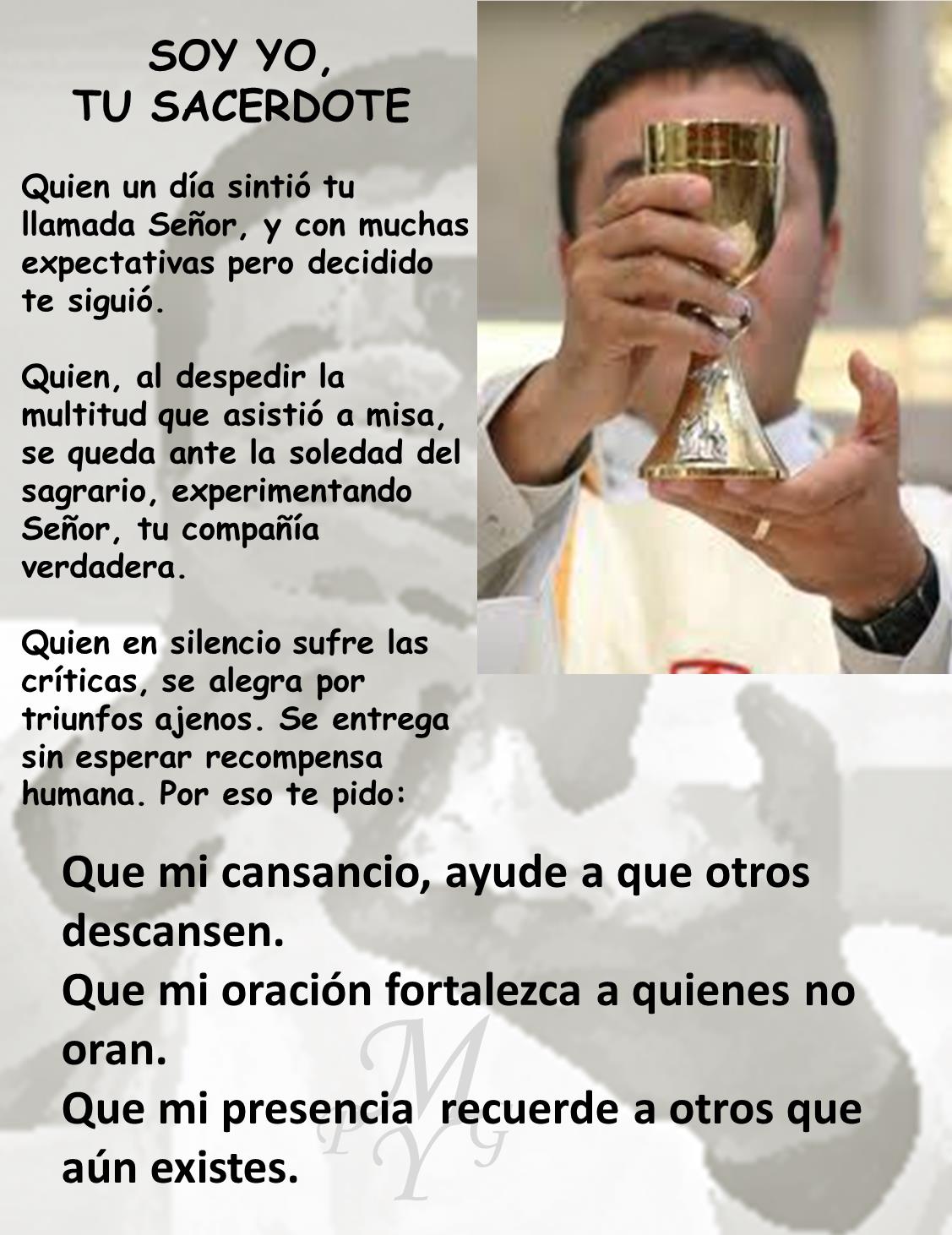 Oraciones por los Sacerdotes - Católicos - Hello Foros 