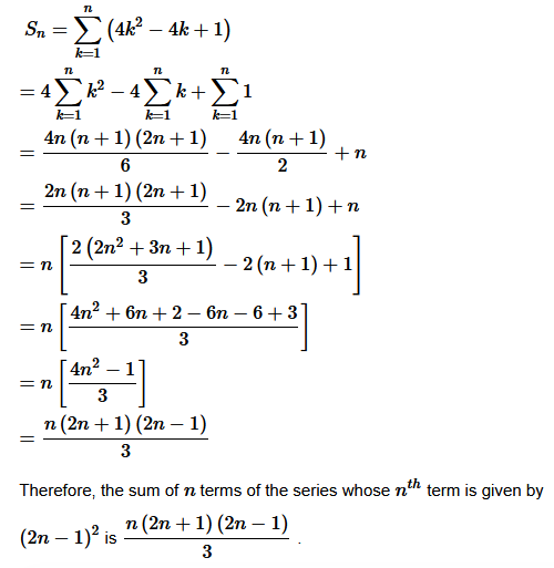 Solutions Class 11 Maths Chapter-9 (Sequences and Series)