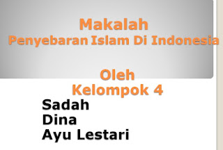 Makalah masuk nya Islam Di Indonesia