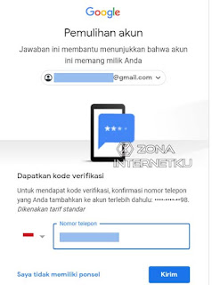 Cara Mudah Untuk Memulihkan Akun Gmail Yang Lupa Password Dengan Nomor Telepon 3