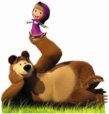 Gambar Lucu Kartun Marsha And The Bear Seru