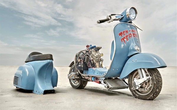 Xe Vespa độ đẹp nhất theo hai hướng độ chính của dân chơi xe