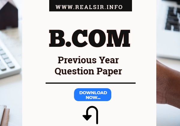 B.COM-Semester-1-to-6-Previous-Year-Question-Paper-Download