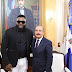 David Ortiz visita al presidente Danilo Medina