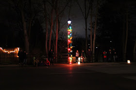 Taylors Falls Lighting Festival, pre-parade