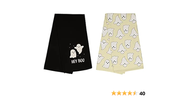 Halloween Hey Boo Ghost Dish Towels Canada