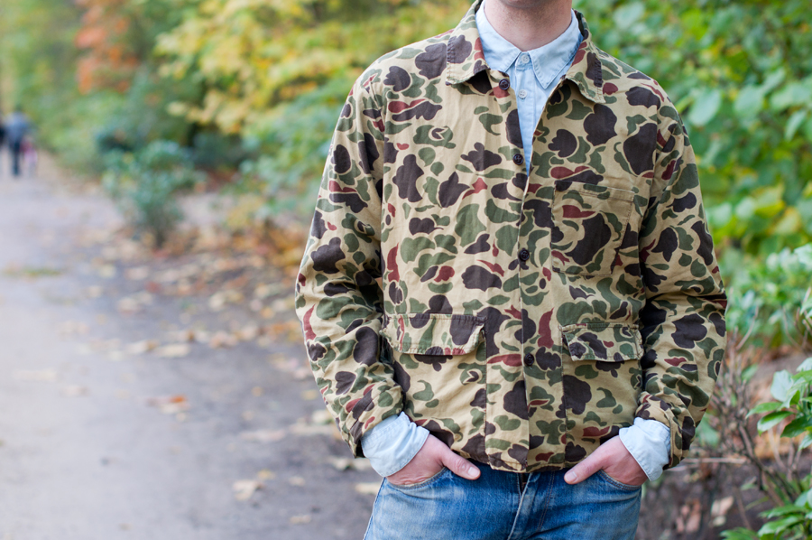 Details: vintage camo