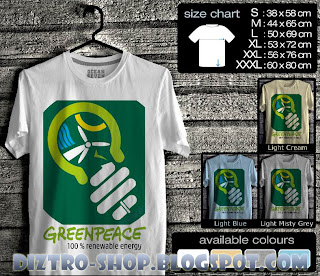 Kaos Green Peace 6