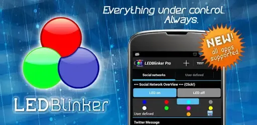 تطبيق LED Blinker Notifications Pro يسمح بعرض المكالمات