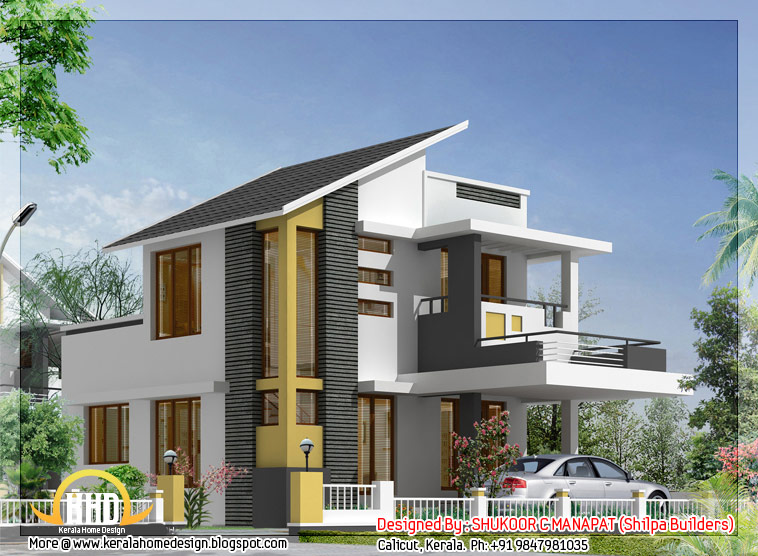 Kerala 3 Bedroom House Plans