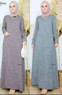  Modern terbaru ini merupakan baju muslimah dengan rancangan terbaru serta versi terbaru yang  √48+ Model Terbaru Busana Muslim Bahan Kaos Trend 2022