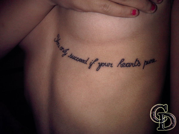 Love Quotes Tattoos