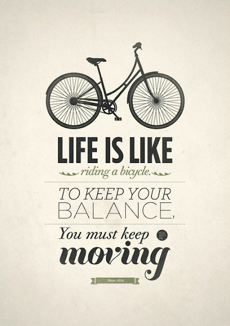 Keep moving on... In every way! 