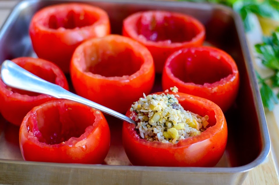 quinoa stuffed tomatoes-14227