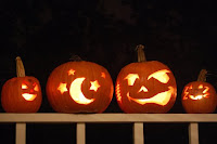 Halloween Pumpkin Family Wallpaper