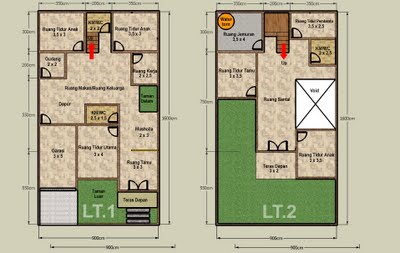 Rumah Minimalis Modern: Desain Rumah Minimalis 2 Lantai 