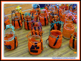 Halloween Jack-o-Lantern Craft for Children at RainbowsWithinReach