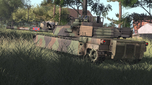 Arma3用RHS:Escalation MODのM1A2 SEPv1 Tusk I