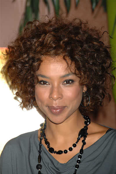 short haircuts for black women with curly hair. short hair styles for black women. Short Curly Black Hairstyle