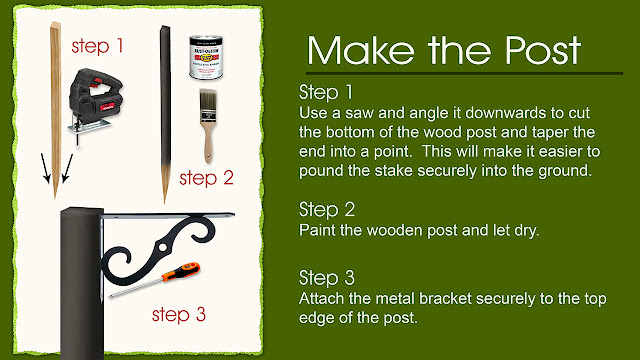 Sign In with a DIY garden signpost project from Annie Lang because Annie Things Possible when you make it yourself!