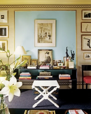Matters of Style: DIY Living Room Wall Inspired By Albert Hadley