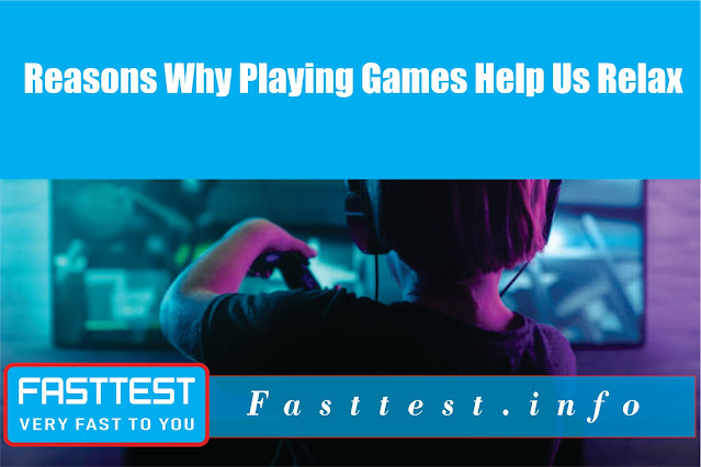 Reasons Why Playing Games Help Us Relax
