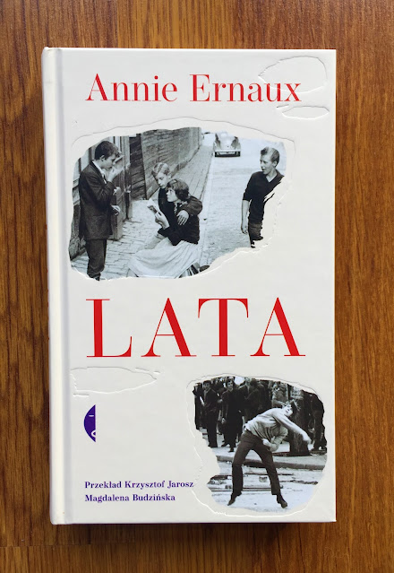 Recenzje #236 - "Lata" - okładka książki - Francuski przy kawie