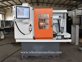 Alloy Wheel Diamond Cutting Machines CK6160Q Exported to Vietnam