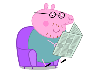 Clipart de Peppa Pig. 