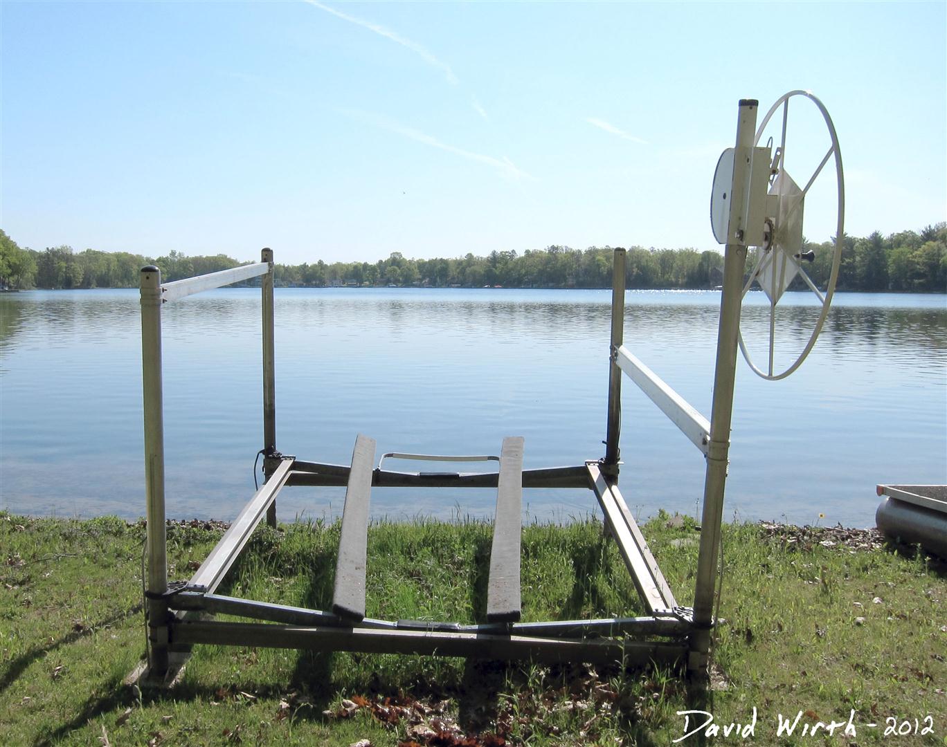 Pontoon boat lift plans Diy ~ KYK