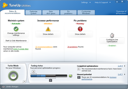 TuneUp Utilities 2014 14.0.1000.275 Portable