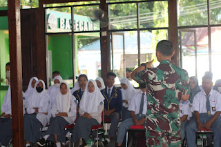 Kodam XIV/Hasanuddin di dapingi Dandim 1421/Pangkep"Cegah Tangkal Radikalisme Separatis Usia Dini di Kalangan Pelajar di Kabupaten Pangkep