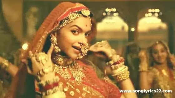 lyrics of ghoomar