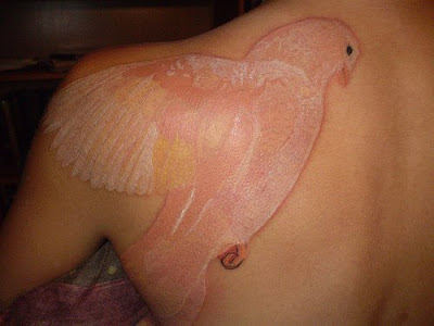 The primary advantage of a white ink tattoo is its unique look, 