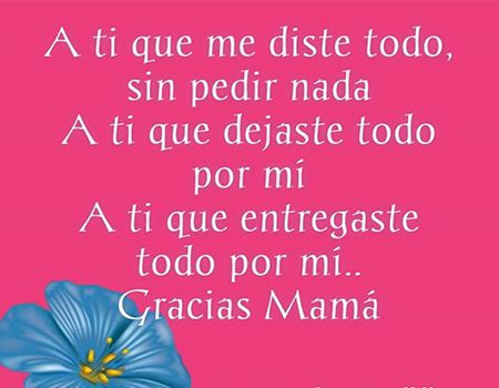 feliz día madre