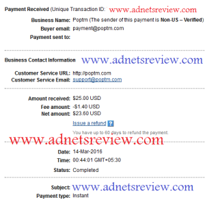 Poptm Review With Payment Proof