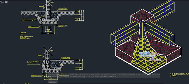 Sole detail in AutoCAD 