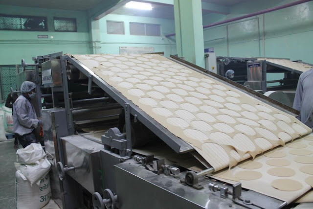 Roti making machine