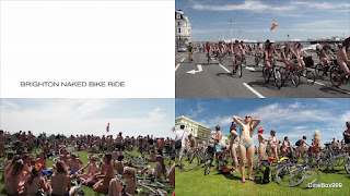 World naked bike ride.