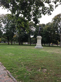 Shot of Cambridge Common in Cambridge, MA