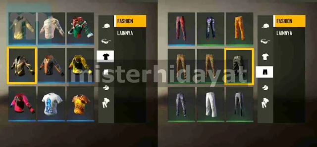 Skin Gratis Free Fire Set Wag Funky M + Baju Summer Old