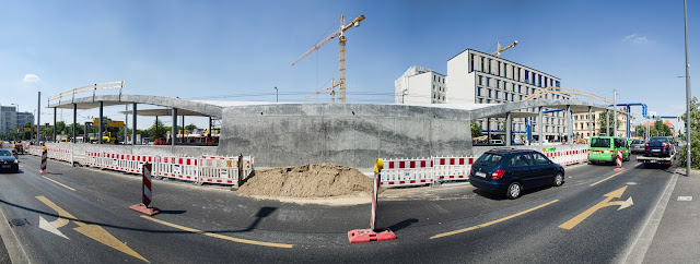 Baustelle Tram-Station am Hauptbahnhof, M6, M8, M10, Invalidenstraße 53, 10557 Berlin, 03.08.2015