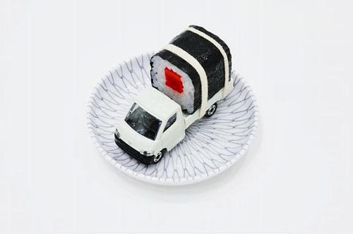 Tommy Sushi, a toy truck by Paramodel