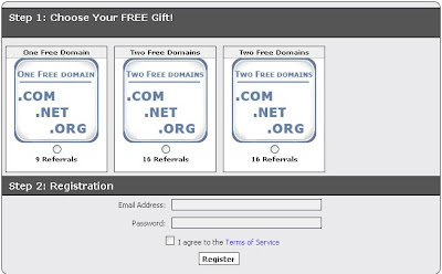 Cara Domain (.com) gratis