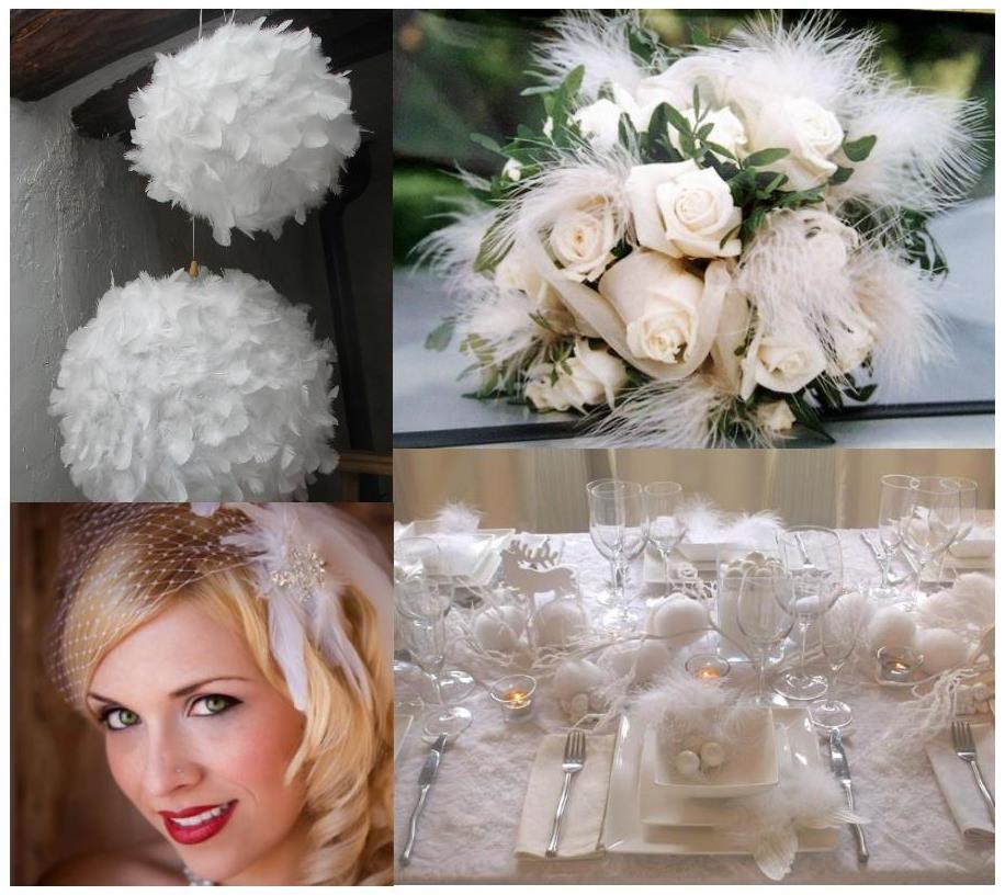 Amazing elegant modern White wedding decor