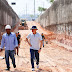 Prefeito David Almeida acompanha avanço das obras do complexo viário Rei Pelé