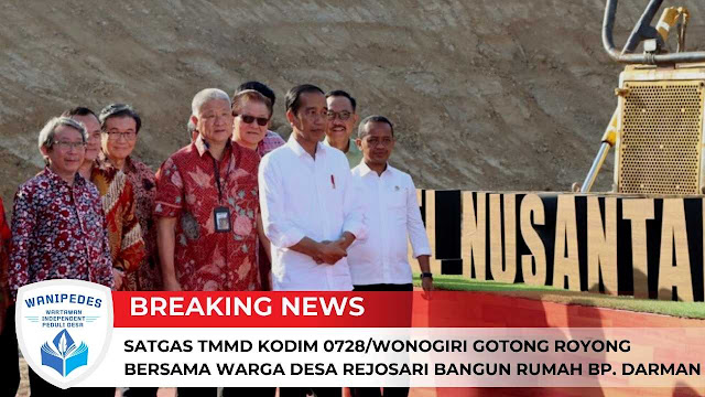 Presiden Jokowi Groundbreaking Proyek Hotel Nusantara di IKN